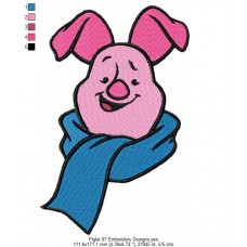 Piglet 07 Embroidery Designs
